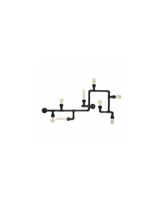 Бра Ideal Lux Plumber Pl8 Nero 136714 136714-IDEAL LUX фото
