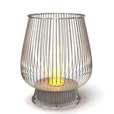 Біокамін Ecosmart Fire Bulb silver chrome 000012438 фото