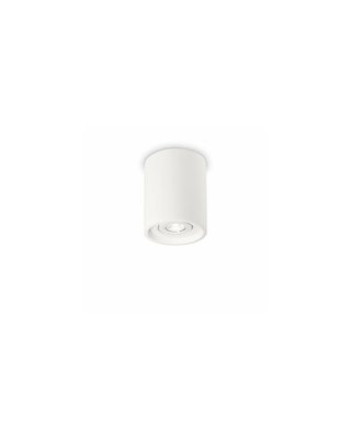Точечный светильник Ideal Lux Oak Pl1 Round Bianco 150420 150420-IDEAL LUX фото