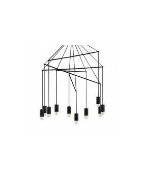 Подвесной светильник Ideal Lux Pop Sp10 Nero 158860 158860-IDEAL LUX фото