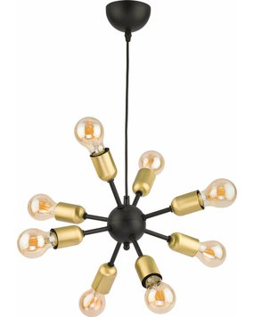 Люстра підвісна TK Lighting 1468 Estrella Black 1468-TK фото