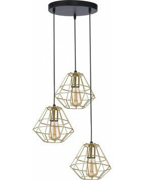 Підвісний світильник TK Lighting 4451 Diamond gold 4451-TK фото