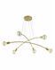 Люстра TK lighting 2728 Helix gold 2728-TK фото 1
