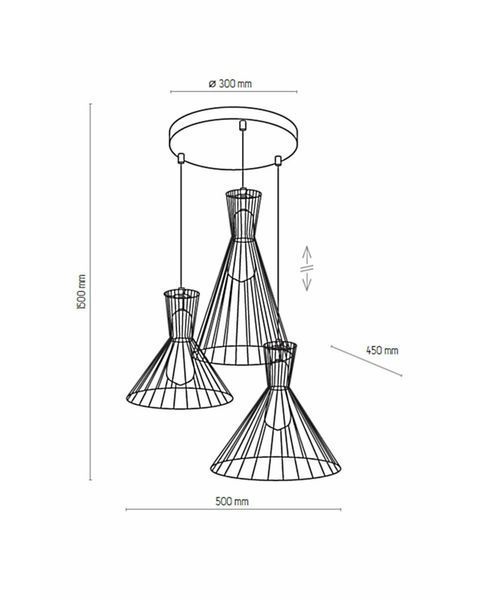 Подвесной светильник TK lighting 3351 Sahara 3351-TK фото