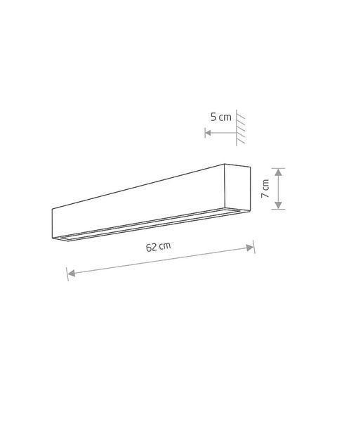 Настенный светильник Nowodvorski 7562 Straight Wall Led S 7562-NOW фото