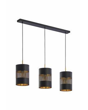 Підвісний світильник TK lighting 3215 Bogart black 3215-TK фото