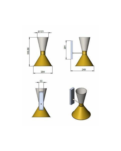 Бра Pikart 11895-2 Dualight 11895-2-PA фото