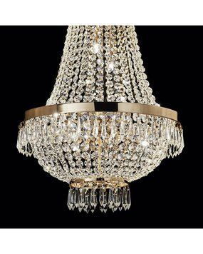 Люстра Ideal Lux Caesar sp12 oro 114743 114743-IDEAL LUX фото