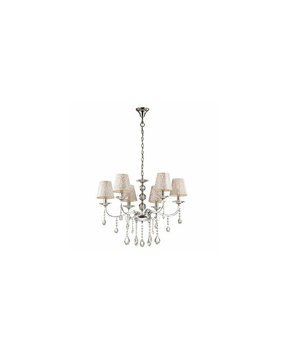 Люстра подвесная Ideal Lux / Идеал Люкс PANTHEON SP6 CROMO 088051-IDEAL LUX фото