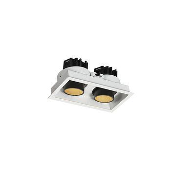 Вбудований світильник Skarlat RSL74092-2 2&times;10W WH+BK 3000K 1695361 фото