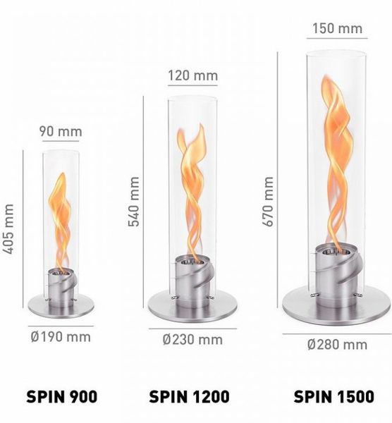 Настільний вогонь Hoefats Spin 1200 Gray spin1200gray фото