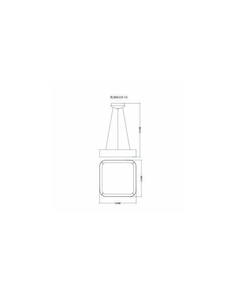 Подвесной светильник Zuma Line RLD96419-24 Trim 2011006780054 фото