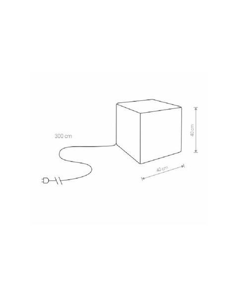 Уличный светильник Nowodvorski 8966 Cumulus cube m 8966-NOW фото