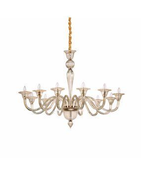 Люстра підвісна Ideal Lux Brigitta sp12 ambra 199405 199405-IDEAL LUX фото