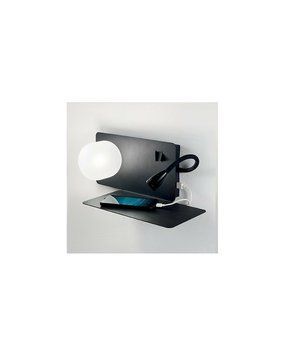 Бра Ideal Lux Book-2 Ap2 Nero 174846 174846-IDEAL LUX фото