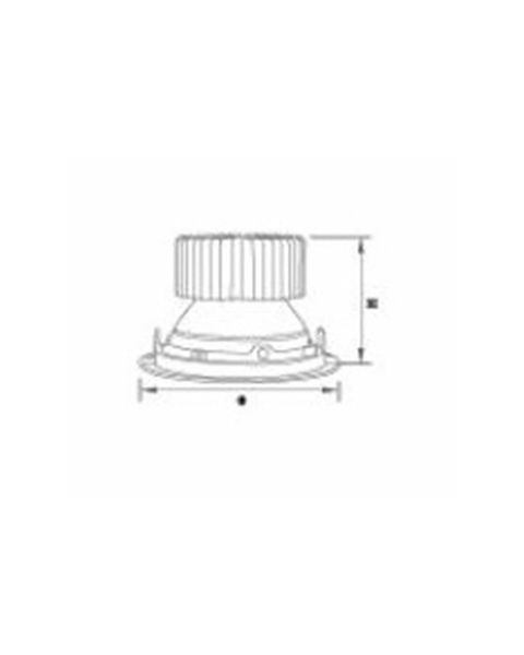 Точковий світильник Westlight WL14-WH 4000K 109519-WL фото