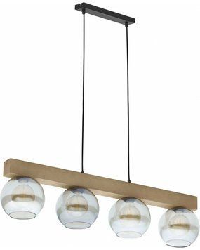 Підвісний світильник TK Lighting 4255 Artwood glass 4255-TK фото