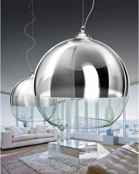 Подвесной светильник Azzardo AZ0731 SILVERBALL (LP5034-S) AZ0731 фото