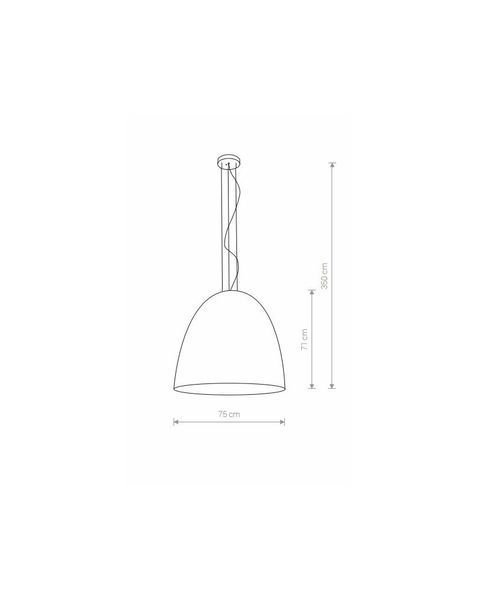 Подвесной светильник Nowodvorski 9025 Egg xl 9025-NOW фото