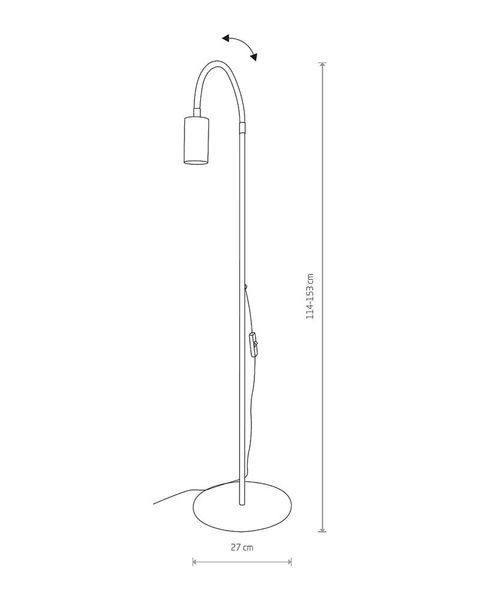 Торшер Nowodvorski 8934 Eye flex s 8934-NOW фото