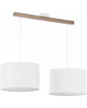 Підвісний світильник TK lighting 3373 Troy white 3373-TK фото