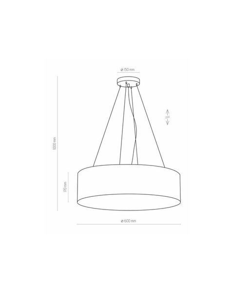 Подвесной светильник TK lighting 1037 Rondo 1037-TK фото