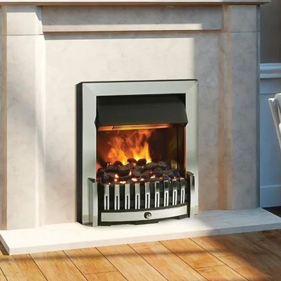 Dimplex Opti-myst Danville Chrome Steam Fireplace