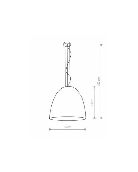 Подвесной светильник Nowodvorski 9026 Egg xl 9026-NOW фото