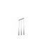 Подвесной светильник Azzardo AZ0133 CHROME STYLO (MD 1220B 3) AZ0133 фото 1