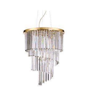 Люстра підвісна Ideal Lux Carlton sp12 oro 213521 213521-IDEAL LUX фото