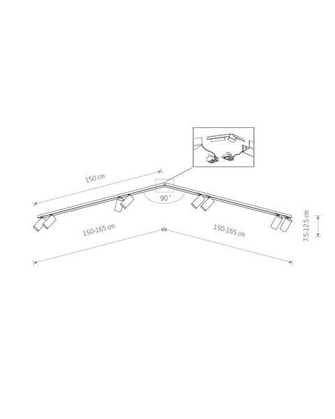 Спот Nowodvorski 7700 Mono Corner 7700-NOW фото