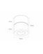 Точковий світильник MJ-Light 3017 3017 Wh 12w 3000K 123702-MJ фото 3