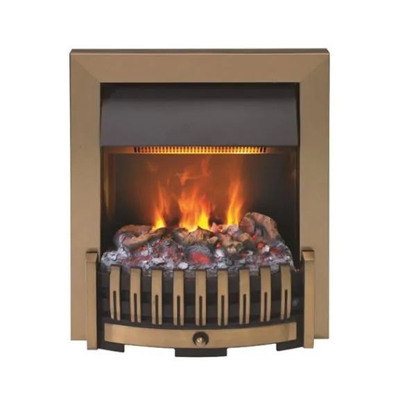 Dimplex Opti-myst Danville Antique Brass Steam Fireplace