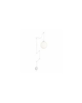 Подвесной светильник Ideal Lux Boa Sp1 Bianco 160863 160863-IDEAL LUX фото
