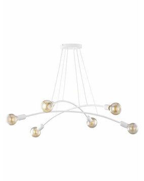 Люстра TK lighting 6144 Helix white 6144-TK фото