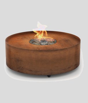 Газовий камін Planika Galio Fire Pit Corten Automatic firepit-corten-a фото