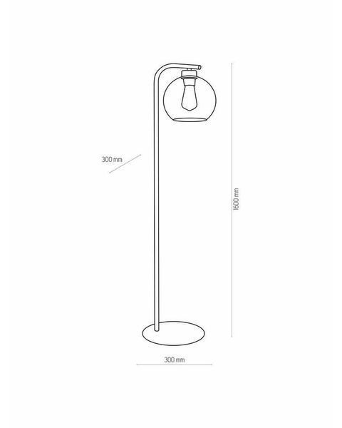 Торшер TK lighting 5051 Cubus graphite 5051-TK фото