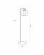 Торшер TK lighting 5051 Cubus graphite 5051-TK фото 2