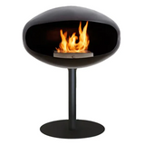 Біокамін Cocoon Fires Pedestal Standing BLACK Stand (Matte Black Cocoon Range) 000015708 фото