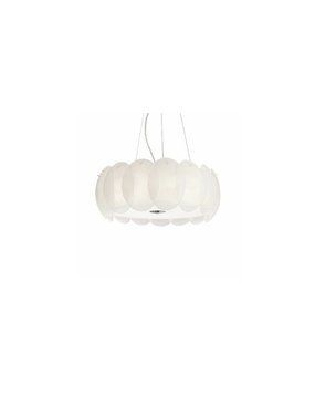 Люстра подвесная Ideal Lux / Идеал Люкс OVALINO SP8 BIANCO 090481-IDEAL LUX фото