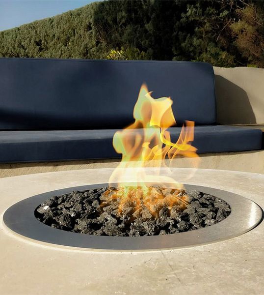 Газовий камін Planika Galio Fire Pit Insert Automatic firepit-insert-a фото