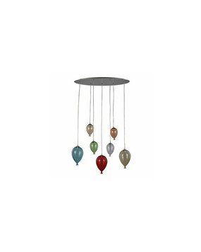 Підвісний світильник Ideal Lux CLOWN SP7 COLOR 100937-IDEAL LUX фото