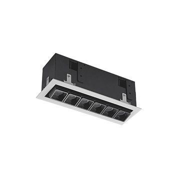 Вбудований світильник Skarlat RSL74109 6&times;2W WH+BK 3000K 60641 фото