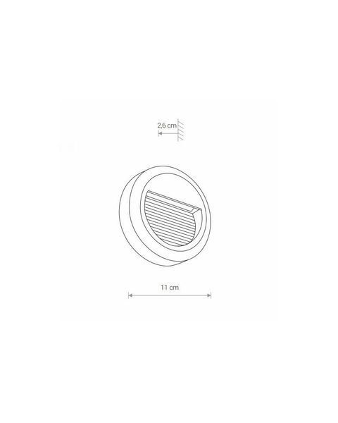 Уличный светильник Nowodvorski 8147 Sidewalk round led 8147-NOW фото