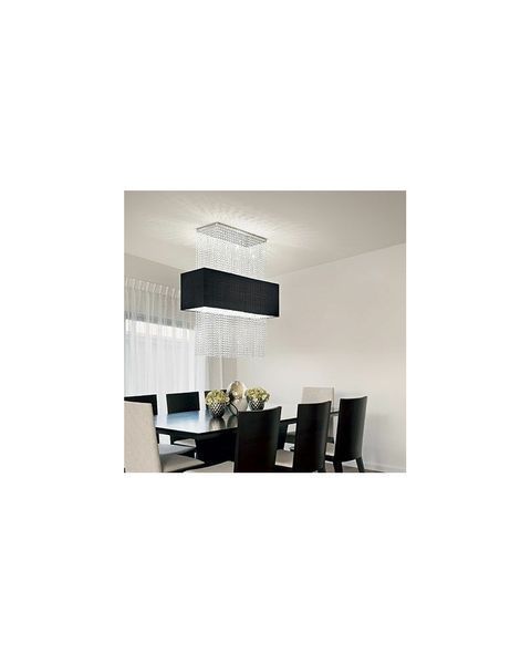 Люстра Ideal Lux PHOENIX SP5 NERO 101163-IDEAL LUX фото