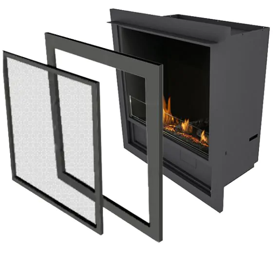 Биокамин Planika L-Fire in casing with frame+mesh 000015713 фото