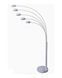 Торшер Azzardo AZ0020 SHINY WHITE PALP (TS 5805) AZ0020 фото 1