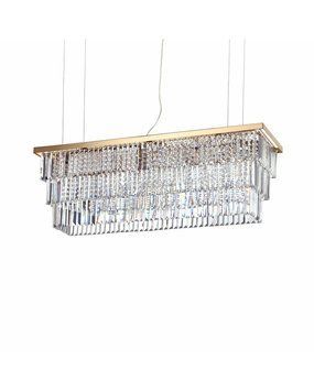 Люстра підвісна Ideal Lux Martinez sp8 oro 213583 213583-IDEAL LUX фото