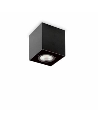 Точечный светильник Ideal Lux 243948 Mood PL1 D09 Square Nero 243948-IDEAL LUX фото