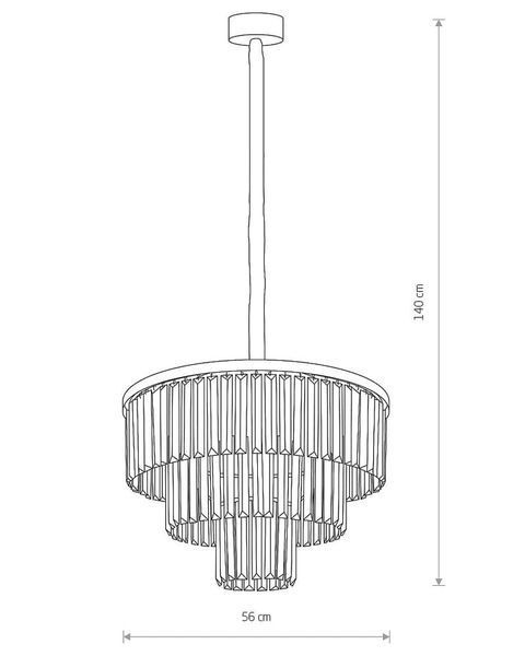 Люстра Nowodvorski 7617 Cristal M 7617-NOW фото